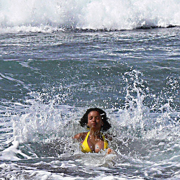 Badende Palha Carga Sao Vicente Cabo Verde