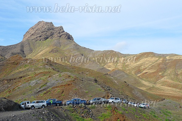 All inclusive Abenteuer-Inseldurchquerung auf Selada de Palha Carga Access road Palha Carga Sao Vicente Cabo Verde