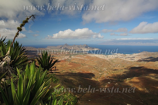 Mindelo from Monte Verde Sao Vicente Cabo Verde